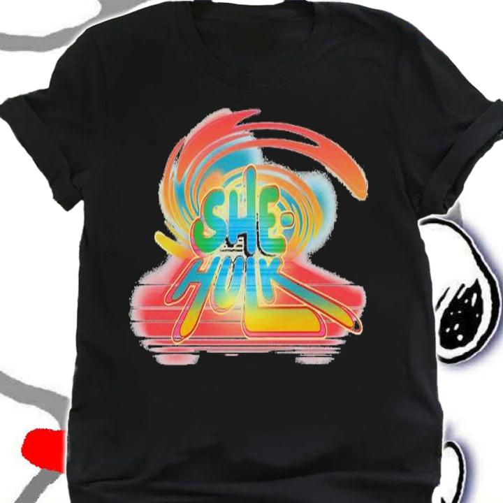 She-Hulk Attorney at Law Colorful Logo shirt t-shirt shirt