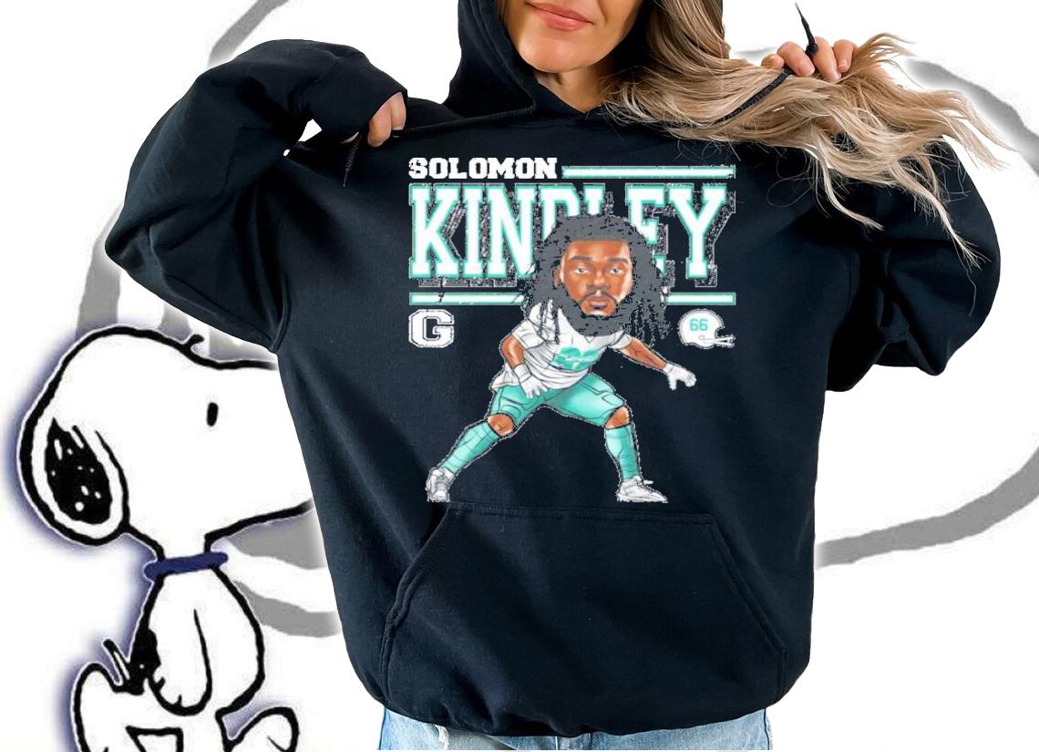 Solomon Kindley Miami Cartoon Football Shirt t-shirt hoodie