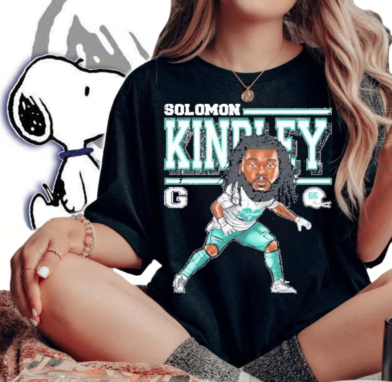 Solomon Kindley Miami Cartoon Football Shirt t-shirt woman shirt