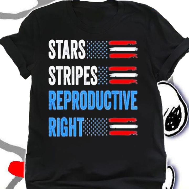 Stars Stripes Reproductive Right American Shirt t-shirt