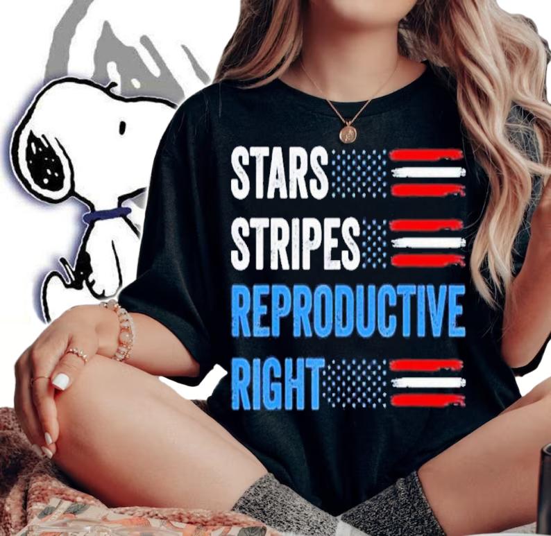 Stars Stripes Reproductive Right American Shirt t-shirt