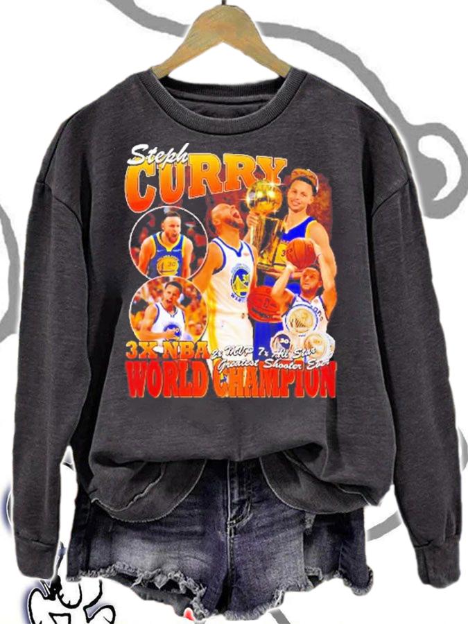 Stephen Curry 3x NBA World Champion Vintage Shirt t-shirt