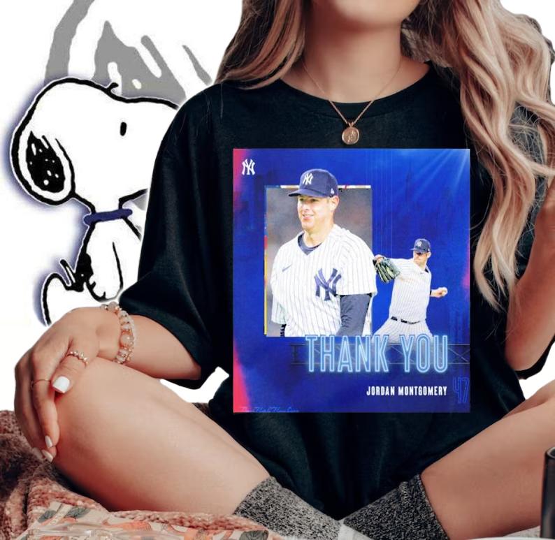 Thank You Jordan Montgomery New York Yankees Shirt t-shirt