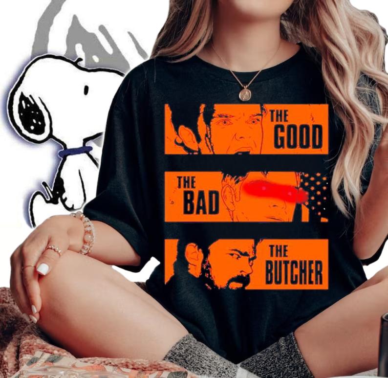 The Good The Bad The Butcher The Boys Shirt t-shirt woman shirt