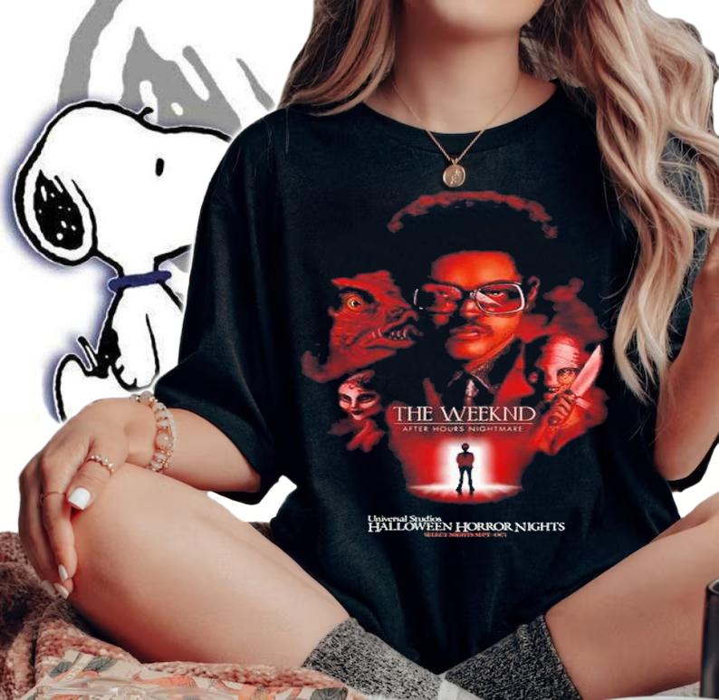 The Weeknd After Hours Nightmare shirt t-shirt woman shirt