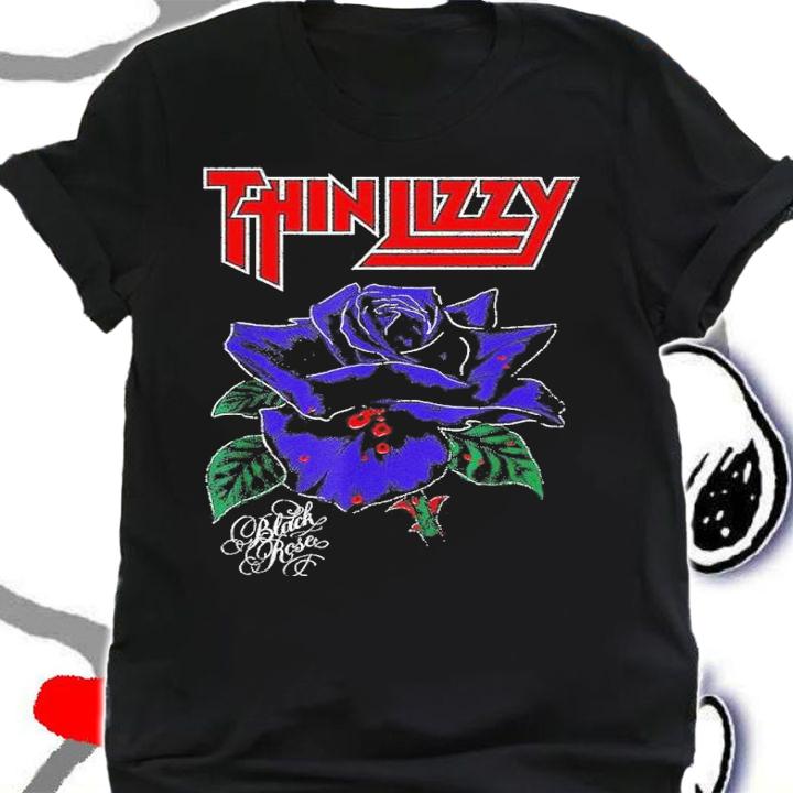 Thin Lizzy Black Rose shirt t-shirt shirt