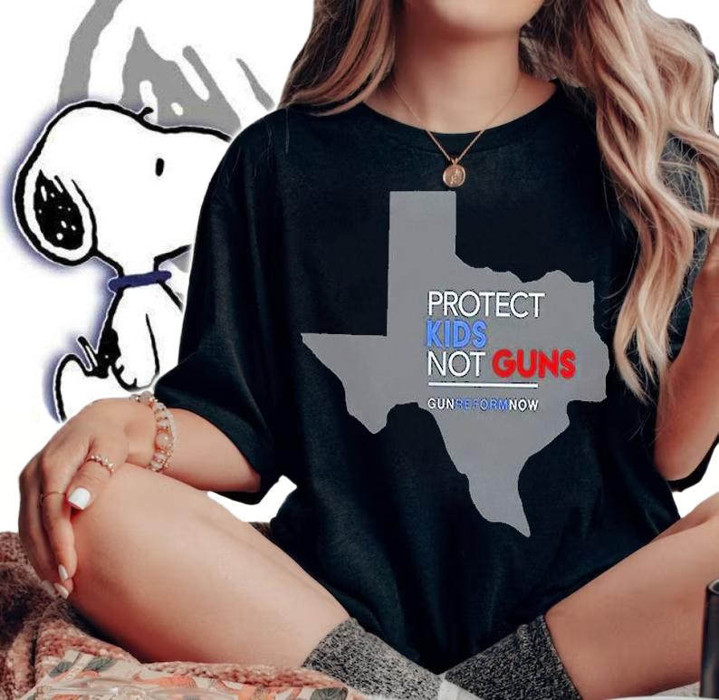 Texas Protect Kids Not Guns Uvalde Protect Our Children Uvalde Texas T-Shirt t-shirt
