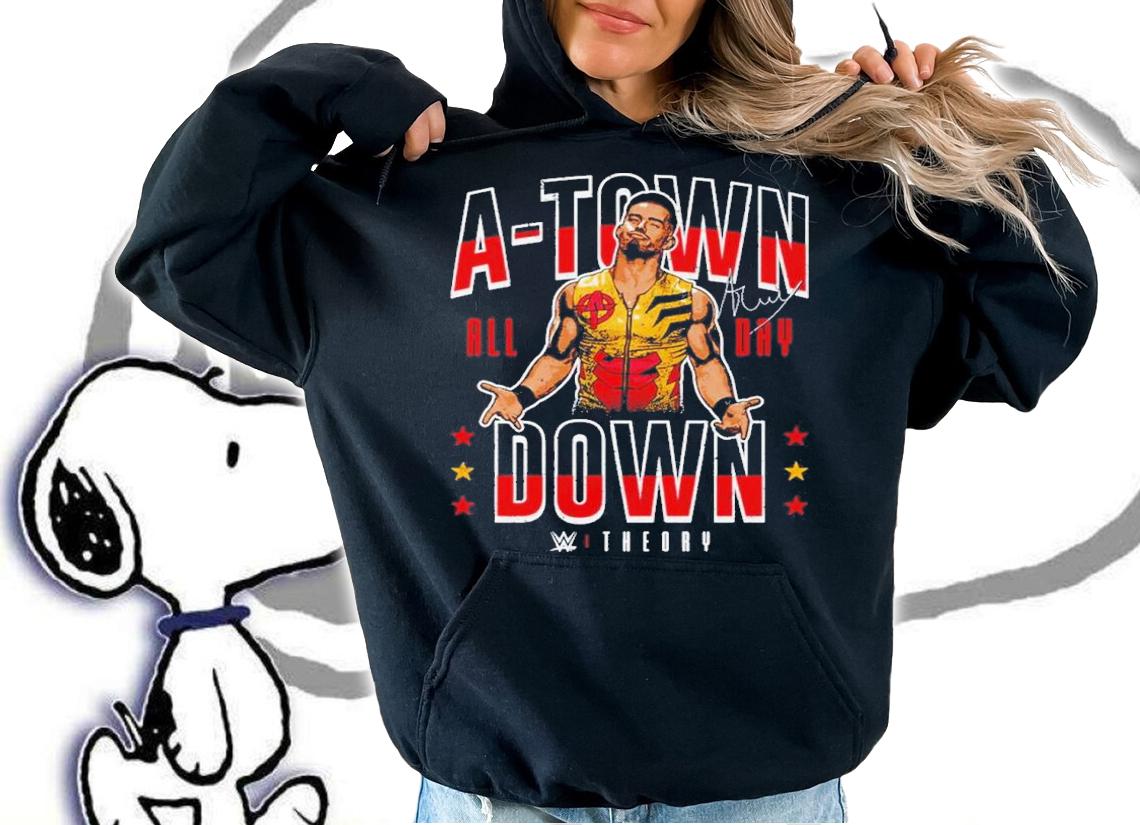 Theory A-Town Down All Day Signature Shirt t-shirt