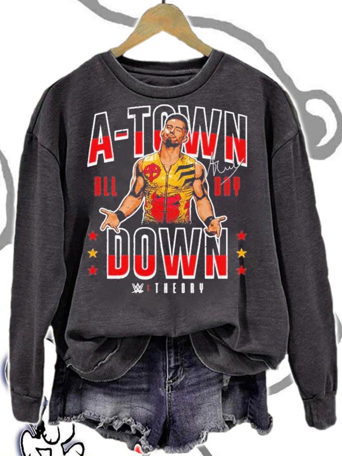 Theory A-Town Down All Day Signature Shirt t-shirt