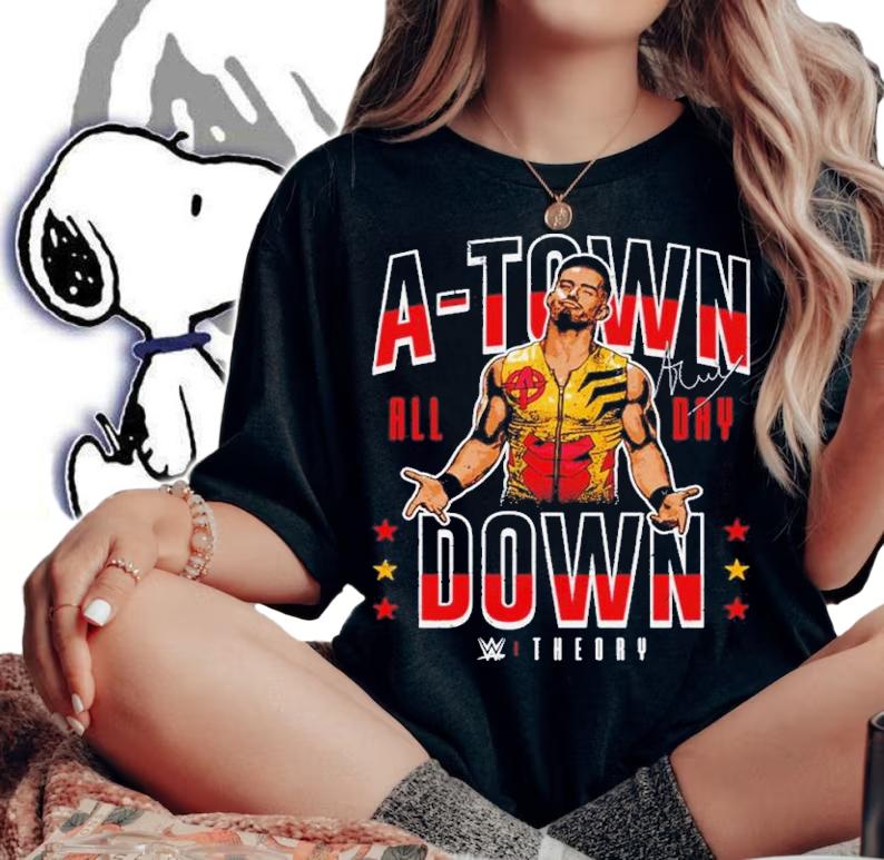 Theory A-Town Down All Day Signature Shirt t-shirt