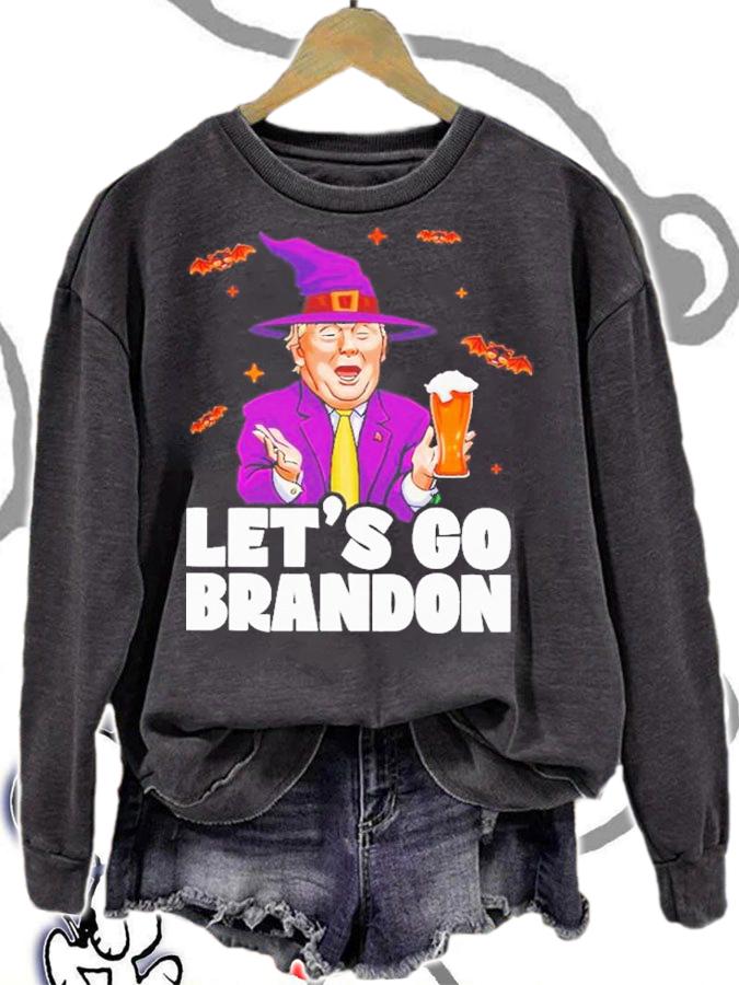 Trump Let's Go Brandon Halloween Shirt t-shirt