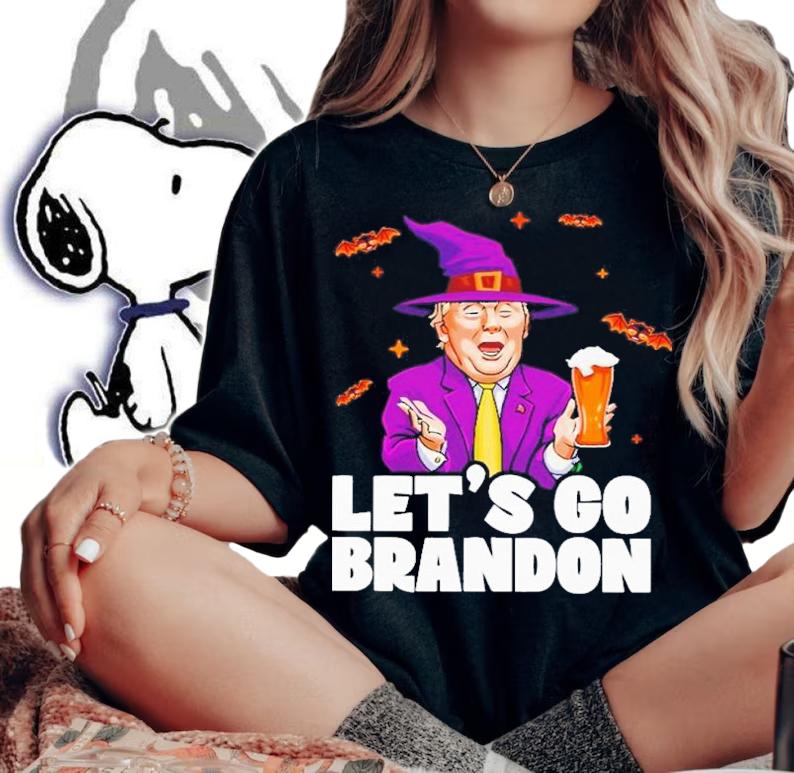 Trump Let's Go Brandon Halloween Shirt t-shirt