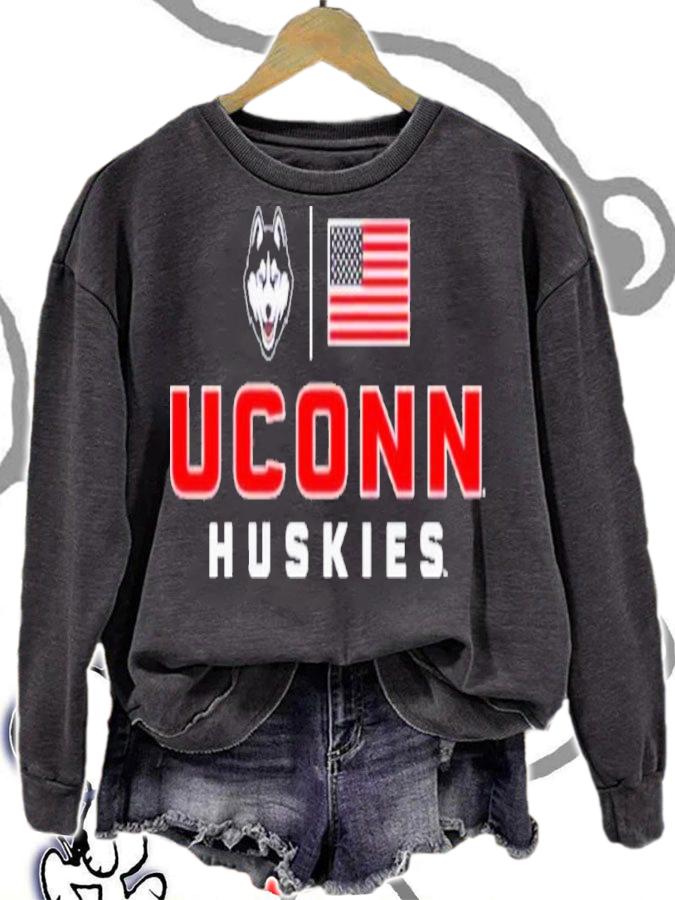 Uconn Huskies Old Glory Youth Shirt t-shirt sweatshirt