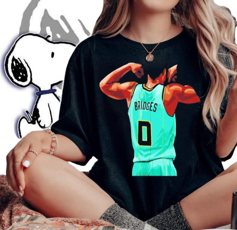 Vector Back Qiangy Miles Bridges NBA Shirt t-shirt woman shirt