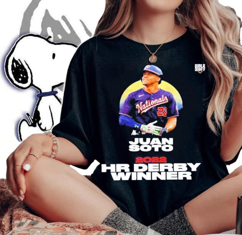 Washington Nationals Juan Soto 2022 Hr Derby Winner shirt t-shirt woman shirt