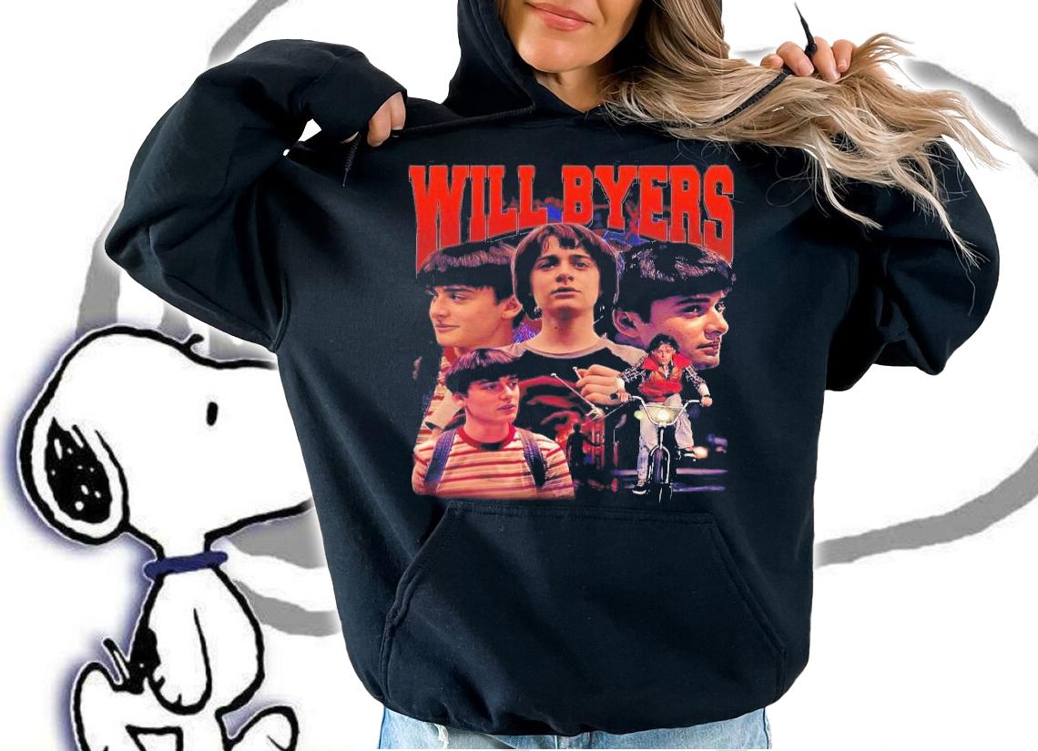 Will Byers Stranger Things 4 Illustration T-Shirt t-shirt