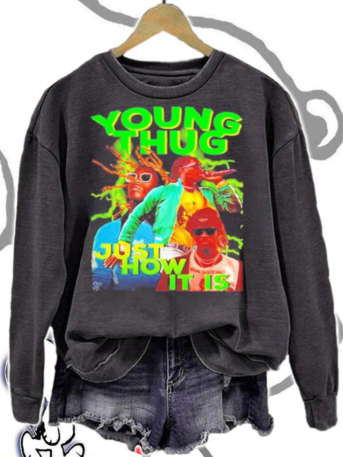 Young Thug Just How It Is 21 Savage Rap Hip Hop T-Shirt t-shirt sweatshirt