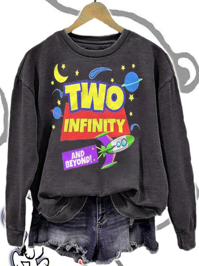 2 Years Old Two Infinity And Beyond 2Nd Birthday Boys Girls Shirt t-shirt