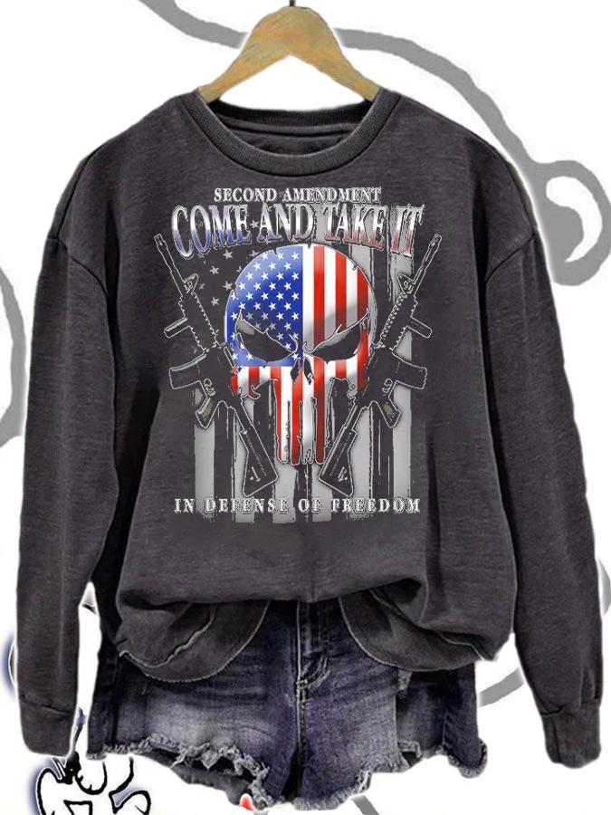 2nd Amendment Come And Take It In Defense Of Freedom T-Shirt t-shirt sweatshirt