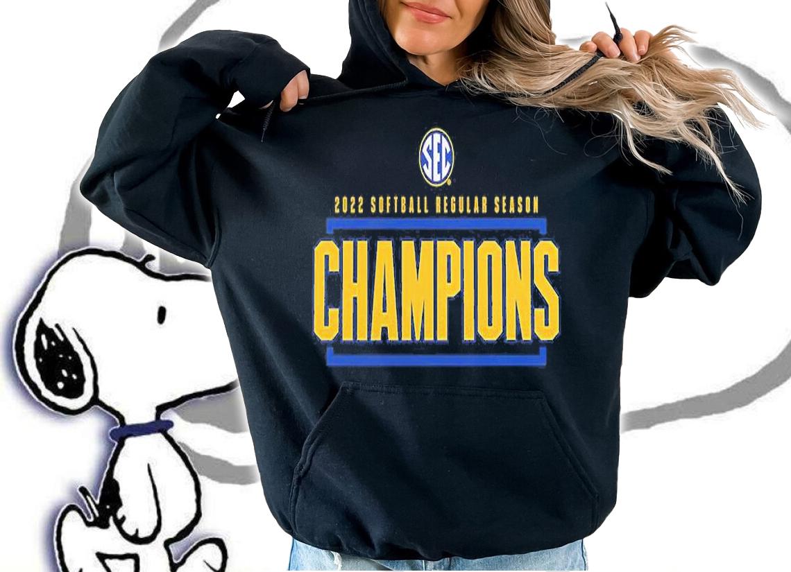 2022 SEC Softball Regular Season Champions T-Shirt t-shirt hoodie