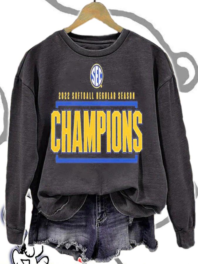 2022 SEC Softball Regular Season Champions T-Shirt t-shirt sweatshirt