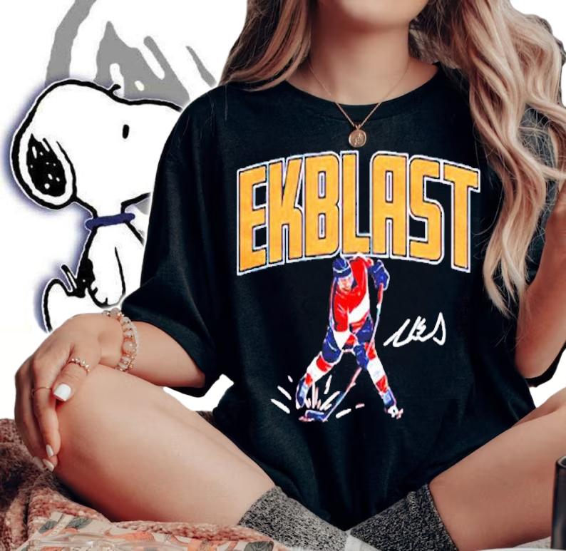 Aaron Ekblad Ekblast Fla Signature T-Shirt t-shirt woman shirt