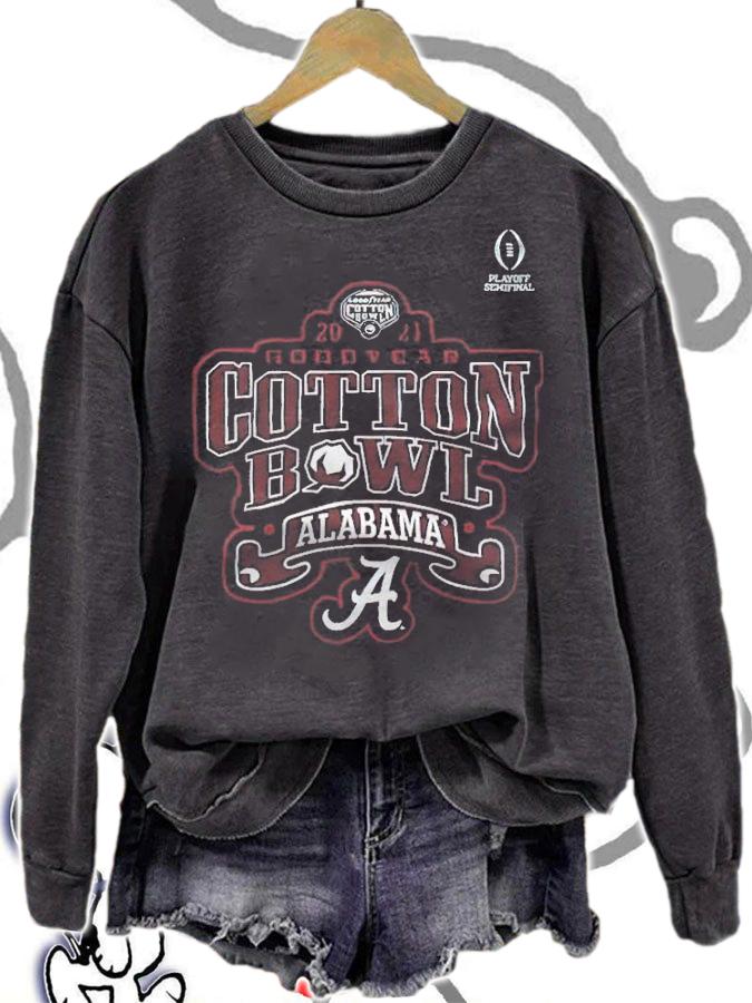 Alabama Crimson Tide 2021 Goodyear Cotton Bowl logo T-shirt t-shirt