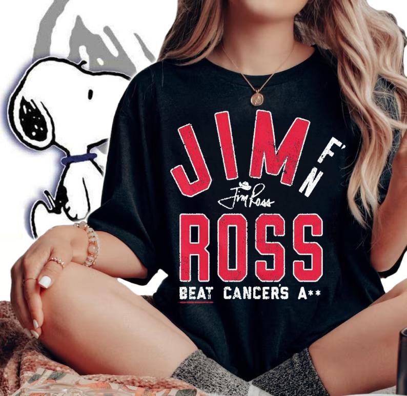All Elite Wrestling Jim Ross Beat Cancer's A Shirt t-shirt