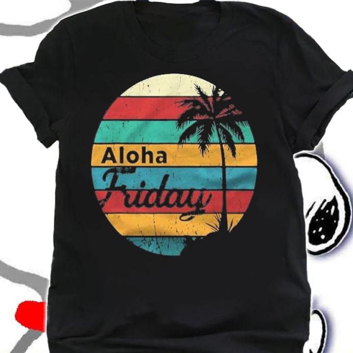Aloha Friday Hawaiian Sunset Shirt t-shirt shirt