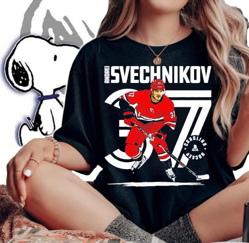 Andrei Svechnikov Carolina Hockey Shirt t-shirt woman shirt