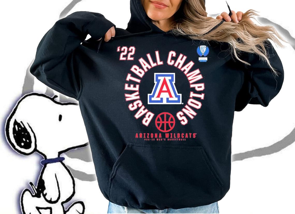 Arizona Wildcats 2022 PAC-12 Men's Basketball Conference Tournament Champions shirt t-shirt