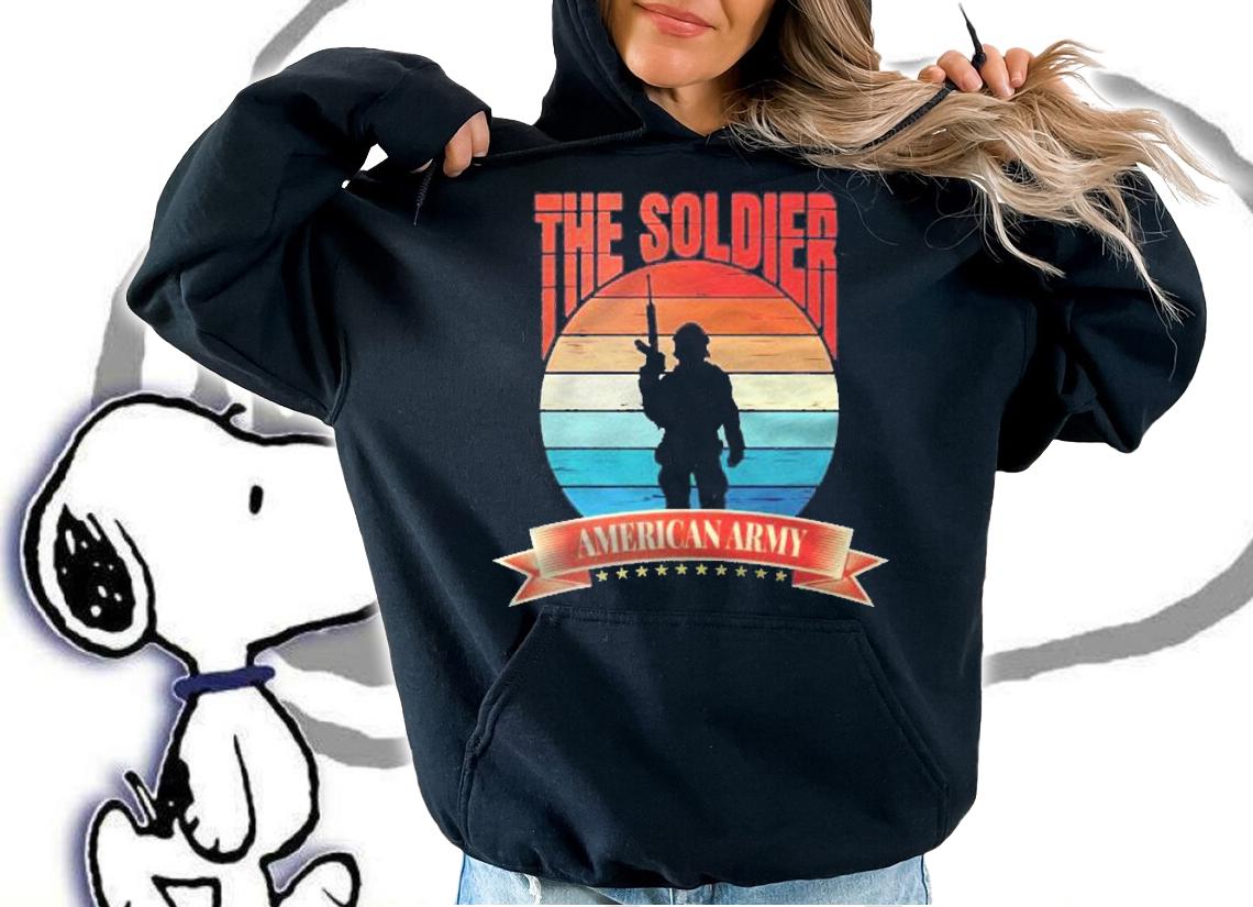 Army American Vintage Retro Style Shirt t-shirt