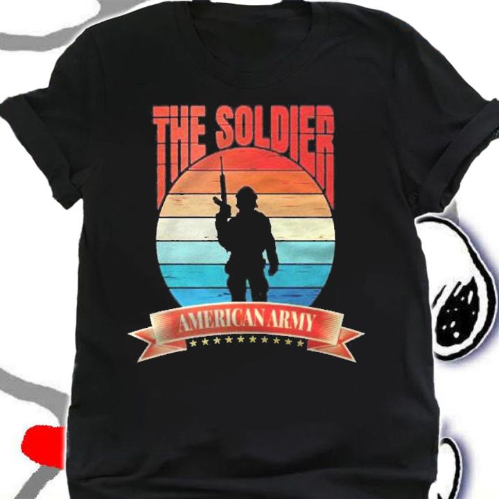 Army American Vintage Retro Style Shirt t-shirt