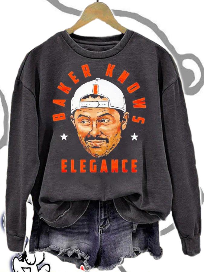 Baker Mayfield Elegance shirt t-shirt sweatshirt