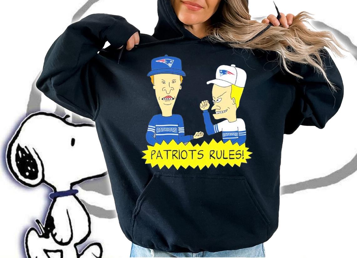 Beavis And Butt-Head New England Patriots Rules Shirt t-shirt