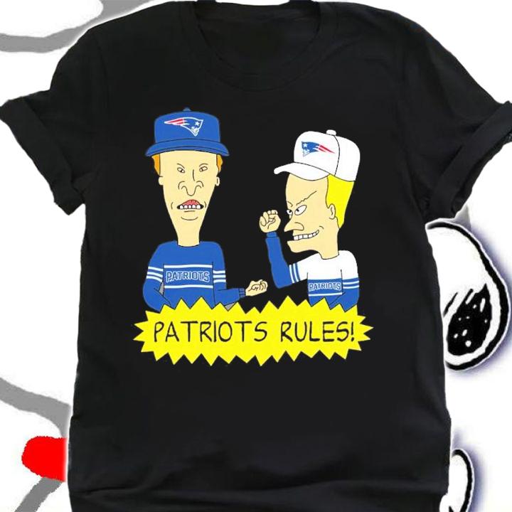 Beavis And Butt-Head New England Patriots Rules Shirt t-shirt