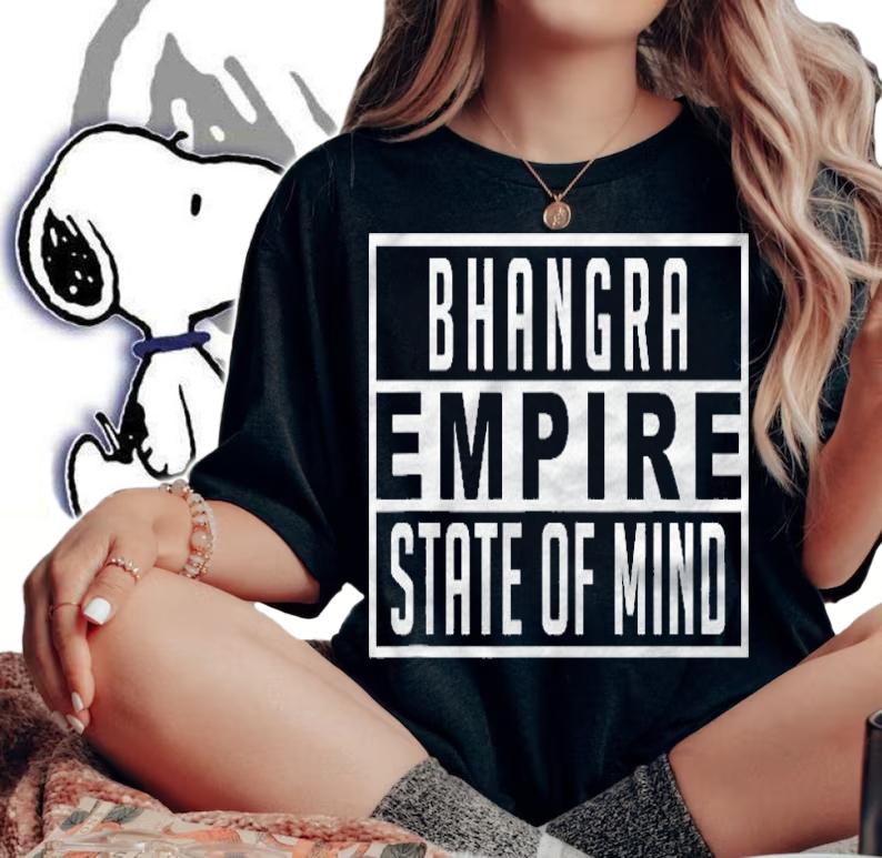 Bhangra Empire State Of Mind Shirt t-shirt woman shirt