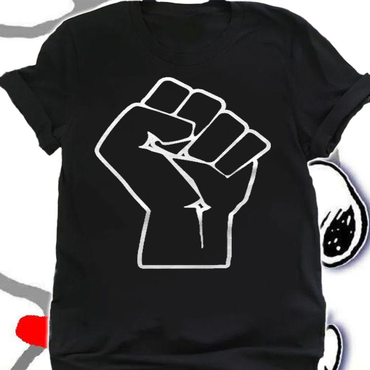 Black Power Fist Black History Month Pullover shirt t-shirt