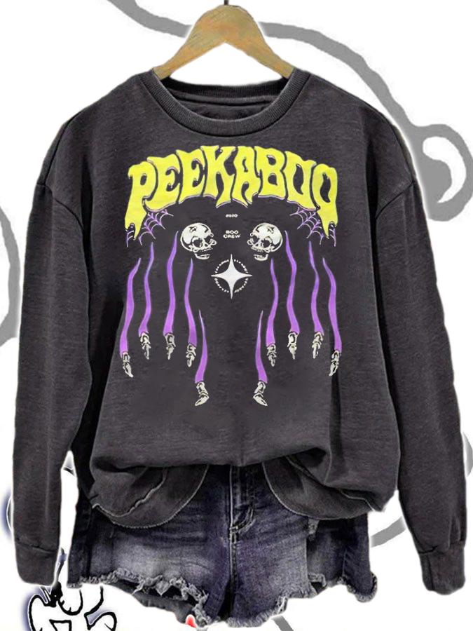 Boo Crew Peekaboo T-shirt t-shirt sweatshirt