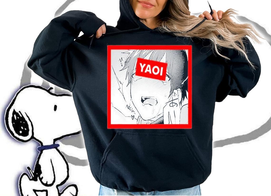 Boy Ahegao Yaoi Fugoshi Fans Bl Anime T-Shirt t-shirt hoodie