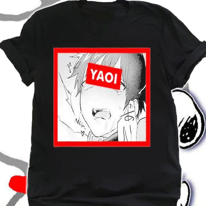 Boy Ahegao Yaoi Fugoshi Fans Bl Anime T-Shirt t-shirt shirt