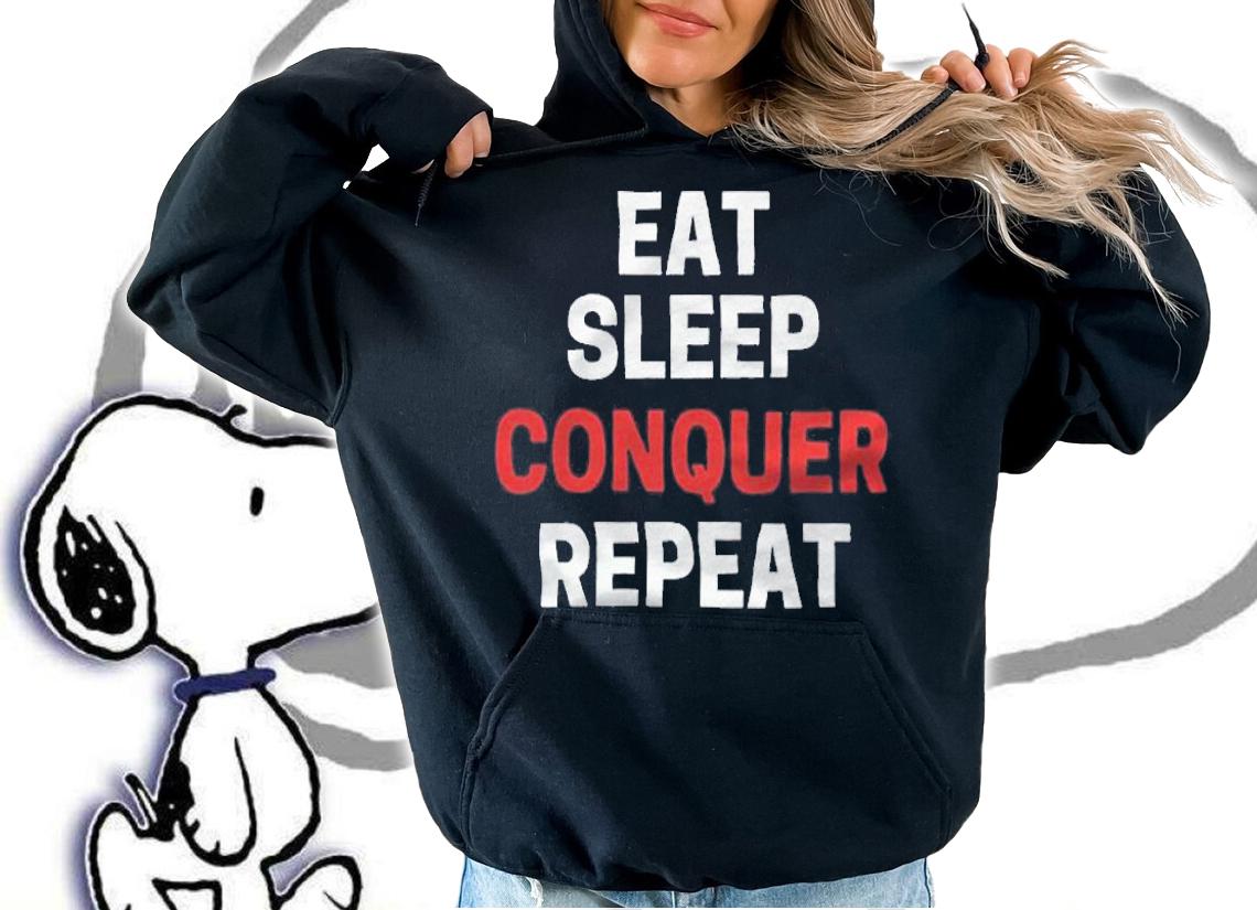 Brock Lesnar eat sleep conquer repeat T-shirt t-shirt hoodie