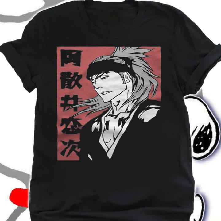 Bleach Yoruichi Renji Abarai portrait T-shirt t-shirt shirt