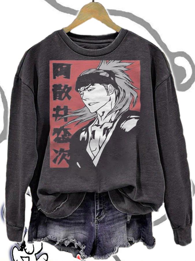 Bleach Yoruichi Renji Abarai portrait T-shirt t-shirt sweatshirt