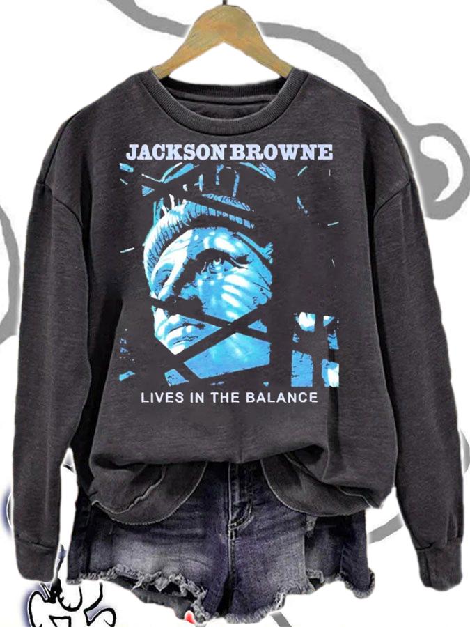 Jackson Browne lives in the balance shirt t-shirt