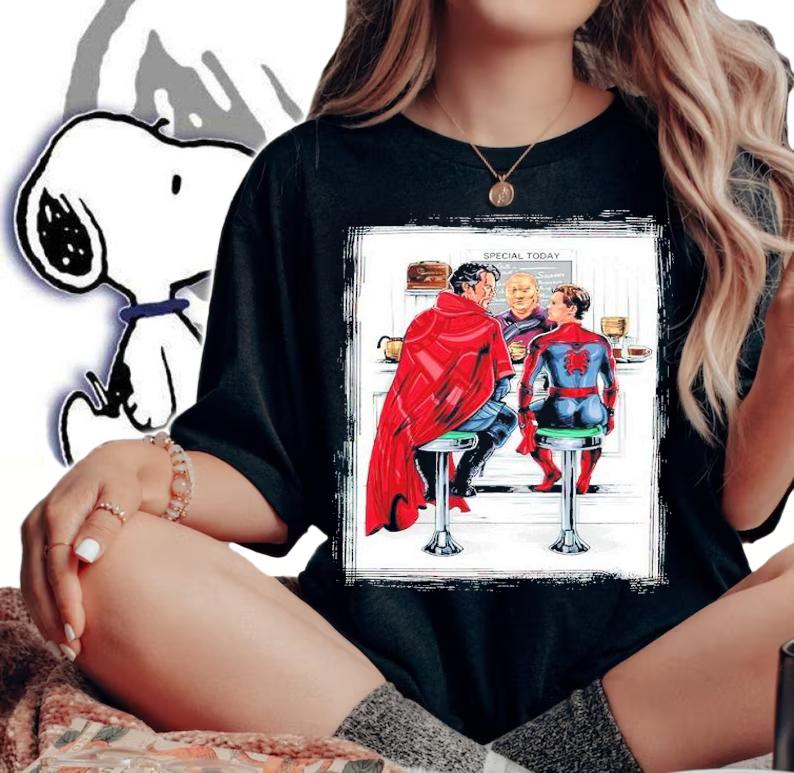 Spider-Man The Runaway Of The Multiverse Shirt t-shirt woman shirt