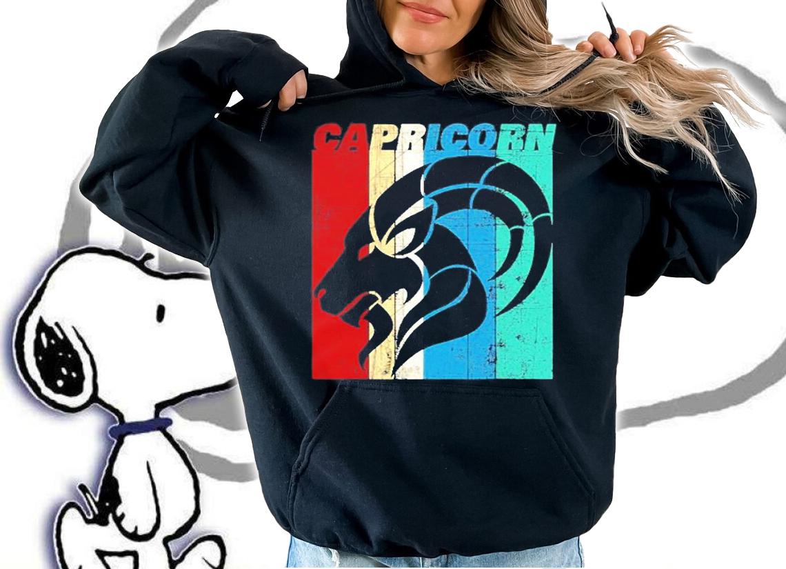 Capricorn Vintage Capricorn Retro Distressed T-Shirt t-shirt hoodie