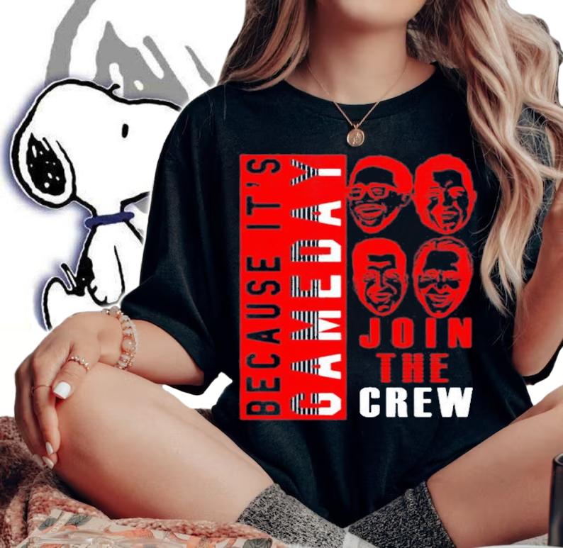 Espn College Gameday Join The Crew C2 Ver2 T-Shirt t-shirt woman shirt