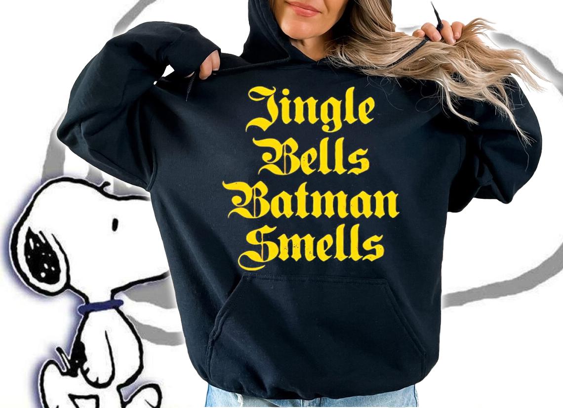 Jingle Bells Batman Smells Christmas Shirt t-shirt