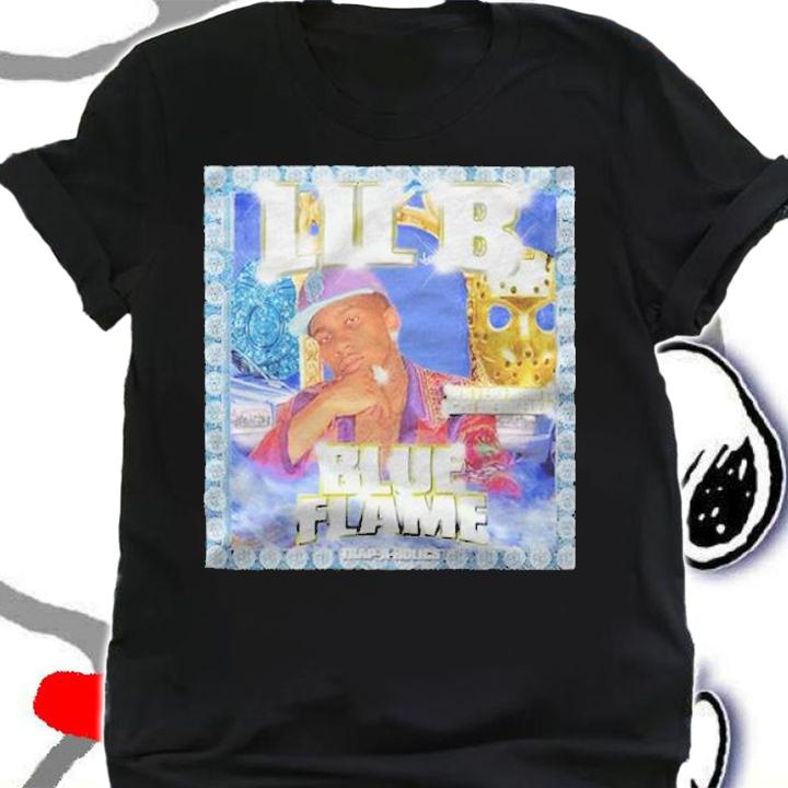 Lil B blue flame trap a holics T-shirt t-shirt
